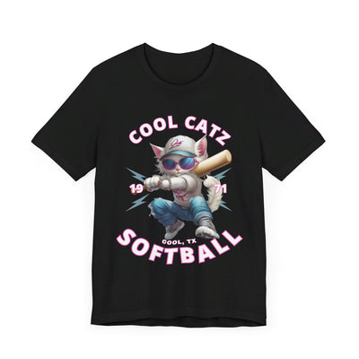 Cool Catz Softball Short Sleeve Tee