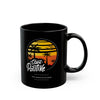 Stay Positive Black Mug (11oz)